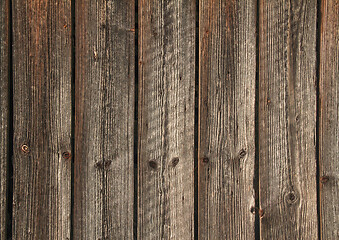 Image showing brown wooden planks