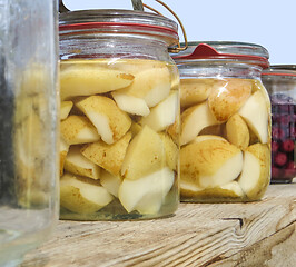 Image showing some preserving bottles