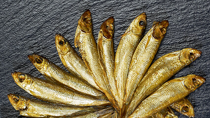 Image showing smoked sprats