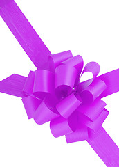 Image showing Purple Ribbon