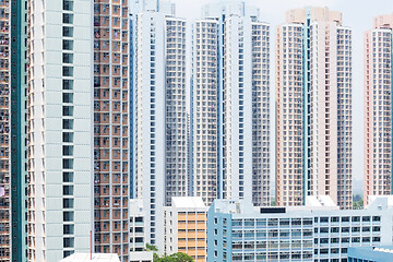 Image showing Apartment building in Hong Kong