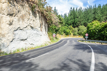 Image showing Landscape scenery in south New Zealand