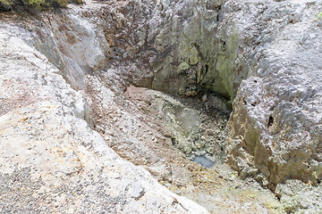 Image showing geothermal activity at Rotorua in New Zealand