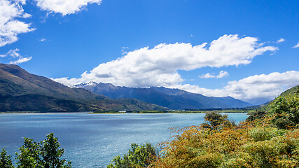 Image showing lake Wanaka; New Zealand south island