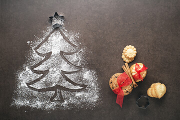 Image showing Christmas cookies