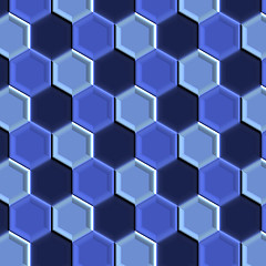 Image showing Blue Tiles