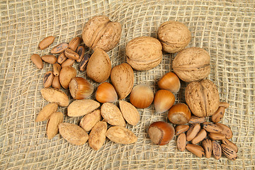 Image showing Organic nuts