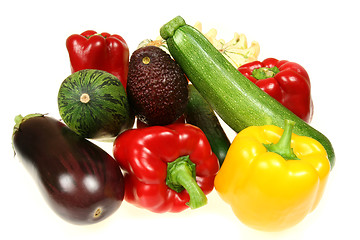 Image showing Vegetables isolated