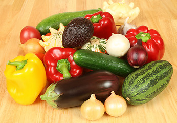 Image showing Organic vegetables