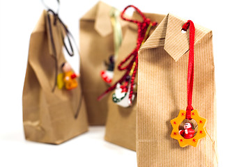 Image showing gift bags with decorations