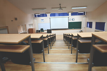 Image showing empty classroom