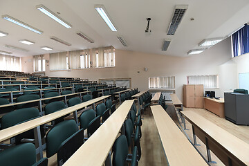 Image showing empty classroom