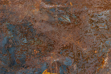 Image showing Rusty metal texture