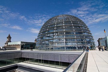 Image showing Glass Dome Of The  Reichstag