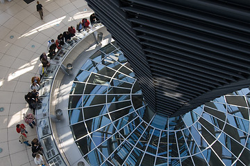 Image showing Glass Dome Of The  Reichstag