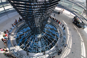 Image showing Glass Dome Of The  Reichstag