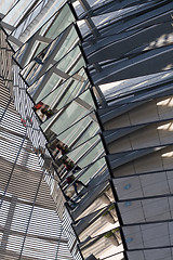 Image showing Glass Dome Of The  Reichstag