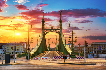 Image showing Liberty bridge Hungary