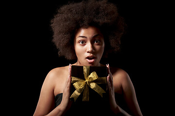 Image showing Black Friday sale, gift, present, celebration concept.