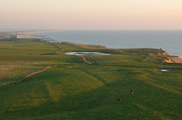 Image showing Cliffs of Bovbjerg