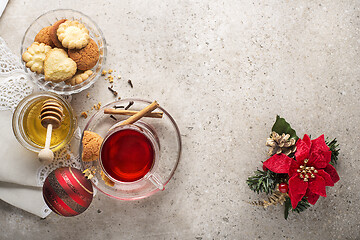 Image showing Tea christmas