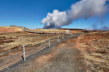 Image showing Geothermal Activity in Iceland