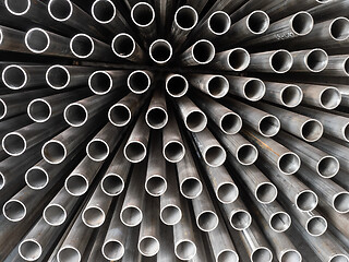 Image showing Steel tubes