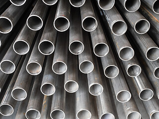 Image showing Steel tubes