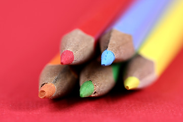 Image showing Sharp pencils