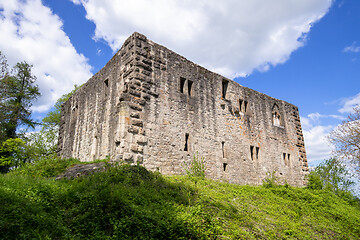 Image showing castle ruin at Albeck south Germany