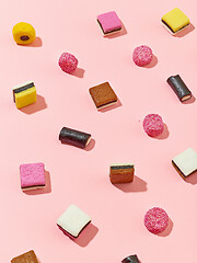 Image showing various licorice candies