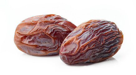 Image showing two juicy dried dates