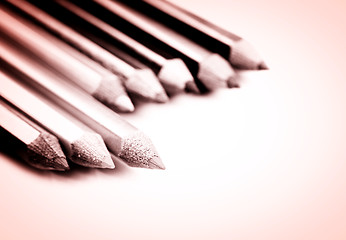 Image showing Close-up pencil.