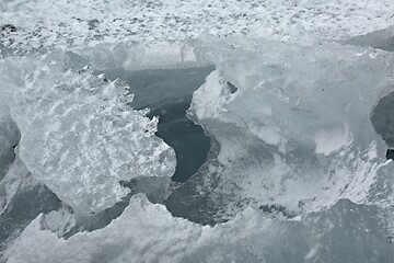 Image showing Block of glacier ice