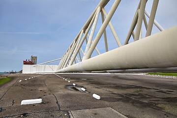 Image showing Structure of a movable flood barrier gate