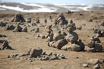 Image showing Pile of stones