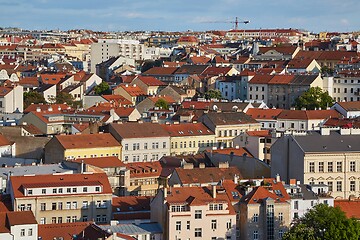 Image showing Prague viewed from above