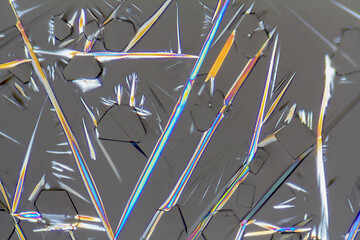 Image showing soda lye microcrystals