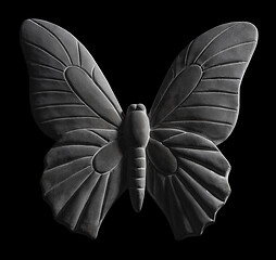 Image showing lithic deco butterfly