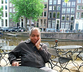 Image showing Man in Amsterdam, Netherlands.