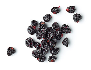 Image showing dried blackcurrant berries