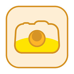 Image showing Funny camera icon