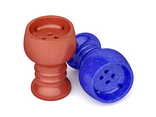 Image showing Ceramic hookah bowls