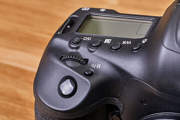 Image showing DSLR camera detail