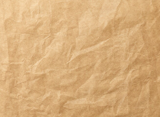 Image showing crumpled brown baking paper