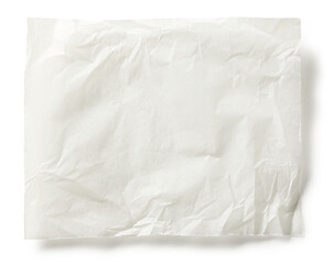 Image showing crumoled sheet of baking paper