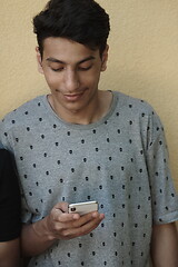 Image showing middle eastern trendy student portrait