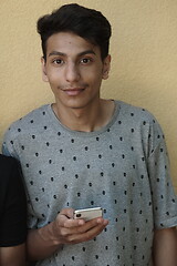 Image showing middle eastern trendy student portrait