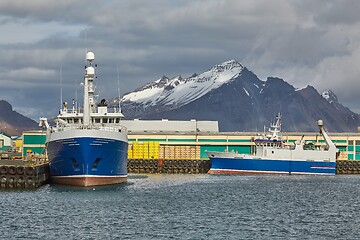 Image showing Port of Hofn, Iceland