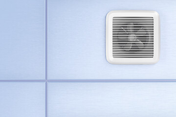 Image showing Exhaust fan in the bathroom